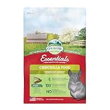 Oxbow Essentials Chinchilla Food, Made with Oxbow Alfalfa, Vitamin & Mineral Rich Food for Chinchillas, Small Animal Pet Pellets, Made in USA, High Fiber, 10 lb Bag