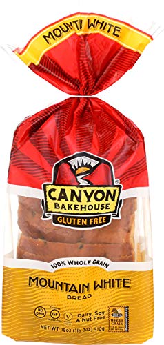 Canyon Bakehouse, Mountain White Bread, Gluten-Free, 18 oz (Frozen)