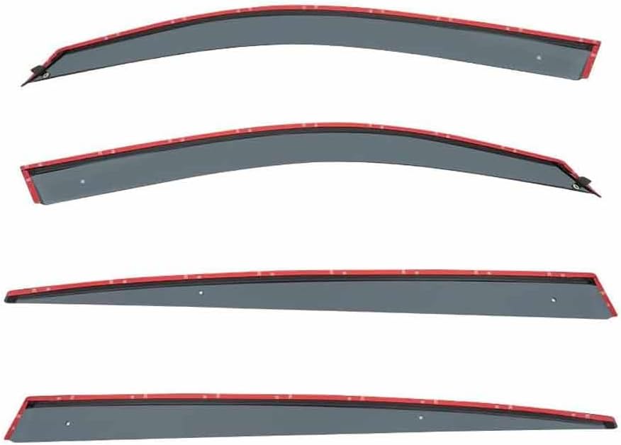 Car Windshield Rain Guards for BMW 1 Series Hatchback MK1-E87 2004-2010, Front Rear Window Wind Deflectors Visors Waterproof Deflector Windows Exterior Accessories