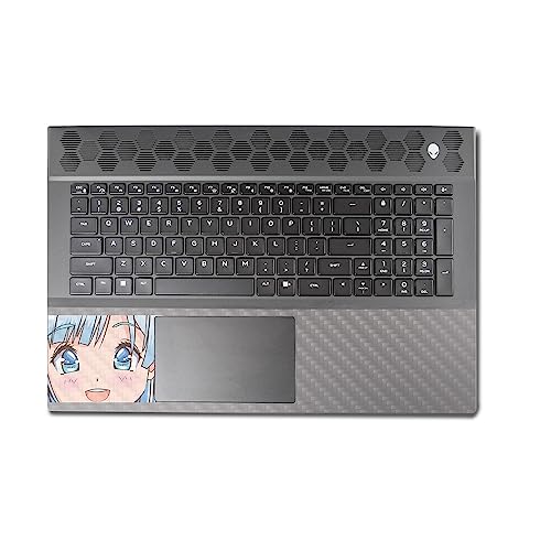 Image of MightySkins Carbon Fiber Skin Compatible With Alienware M18 R1 (2023) Full Wrap Kit - Personal Space | Protective Durable Textured Carbon Fiber Finish | Easy To Apply & Change Styles | Made in the USA