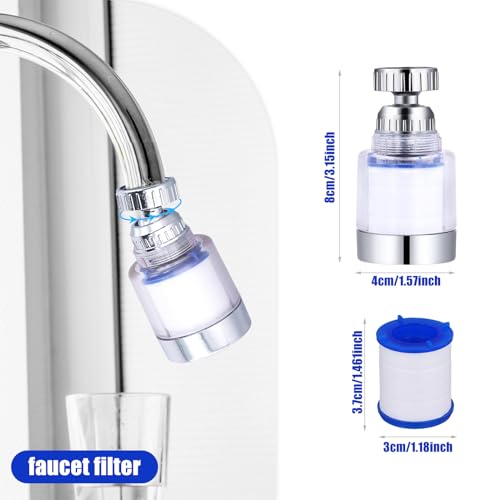 Purificateur d'eau robinet et faucet filter anti métaux lourds 2pcs