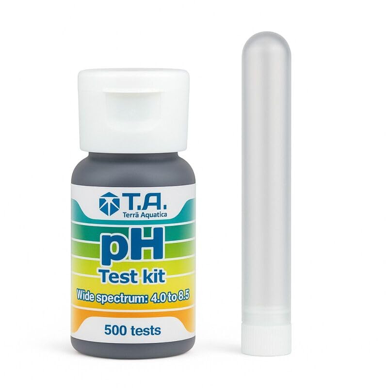 Weedness GHE pH-Wert-Messgerät Kit mit 500 Tests - pH Teststreifen pool Wassertester Pool Test pH-Streifen pH-Messgerät pH-Tester Pool Messgerät