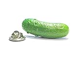 Miniature Pickle Pin - Tiny Food Jewelry