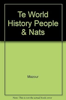 Hardcover Te World History People & Nats Book