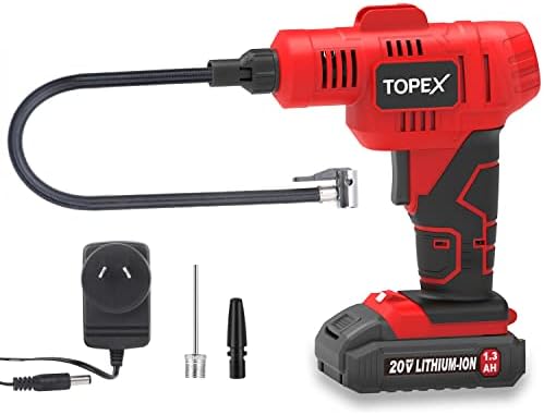 TOPEX 20V Max Tyre Inflator Cordless 