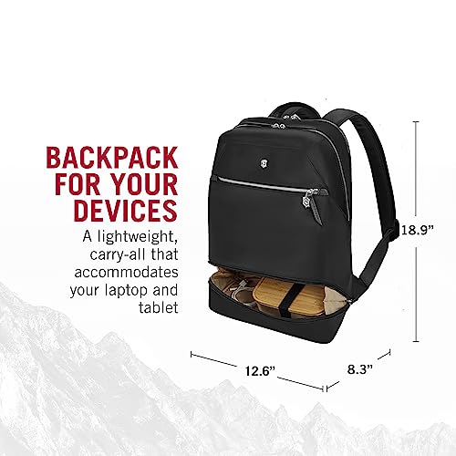 Victorinox Victoria Signature Deluxe 15-Inch Laptop Backpack With Tablet Pocket In Black #TOP1