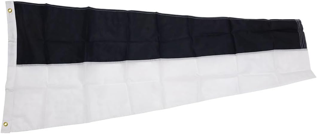 Flag and Banner International Signal Flag - Nautical Flag | Double Stitched, Durable Hardware | Made in USA - No. 0 6 International Code Signal Nylon Pennant with Grommets