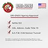 Fire Retardant Spray Liquid Solution for Natural Textiles, Raw Wood, Absorbent Materials & More - Class A Flame Retardant -Eco Safe - NFPA 701- ASTM E84-5 Gallon pail of DRI-ONE
