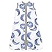 Burt's Bees Baby Baby Beekeeper Wearable Blanket, 100% Organic Cotton, Swaddle Transition Sleeping Bag, Hello Moon, Medium