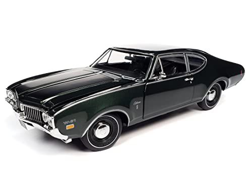 Modelo a escala 1:18 American Muscle 1969 Cutlass W-31 miniatura 1