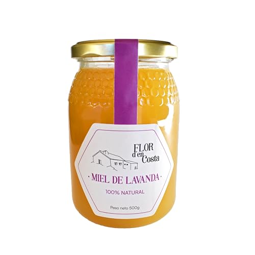 FLOR d'en Costa - Miel cruda de Lavanda - Origen: España - Cosecha propia - 500g