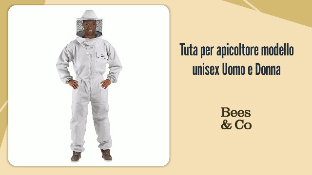 Tuta Apicoltura Completa Con Cappello Velo E Guanti - Taglie L-XXL, Cotone, Traspirante, Protezione Totale Da Api - Foto 9