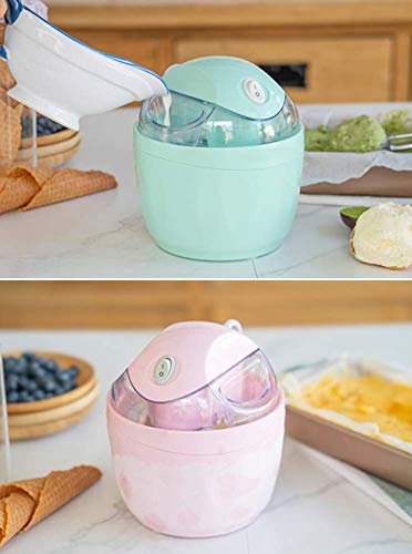 LLSS Eismaschine mit elektrischem Eimer, Eismaschine für Gefrorene Desserts, gefrorener Joghurt mit Softeis, Design mit doppelter Einfüllöffnung, bequemes Füttern, versiegelt – Bild 5