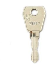 Lowe & Fletcher L&F Ersatzschlüssel 78000 bis 79999 - für Universalschlösser, Möbelschlösser, Garagentorschlösser etc. - Nachschlüssel, Zusatzschlüssel - Schließung 78531