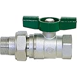 Robinet a bille d eau potable R 259D filet fem/filet mâle 1/2