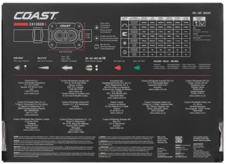 Person wearing a headlamp in a snowy outdoor environment