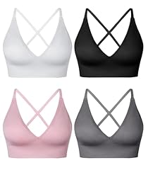 4 Pack Black+white+grey+pink
