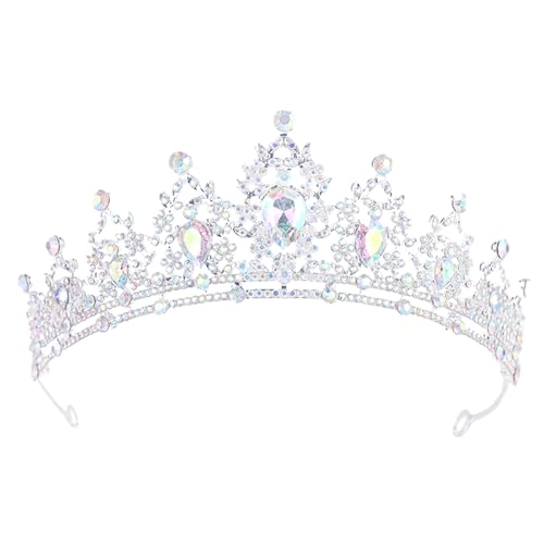 Crystal Crown and Tiara For Women - Rhinestone Headband For Princess Girls,Bridal Hair Accessories For Weddings Birthday