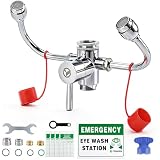 Yeipower Eyewash Staion Sink-Faucet Attachment-Kit - Faucet ...