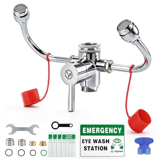 Yeipower Faucet Eyewash Station Kit