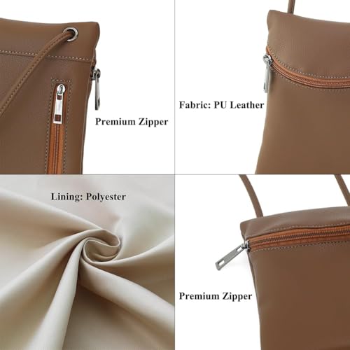 Image of Small Crossbody Women Cell Phone Purse Wallet Bag With Shoulder Strap