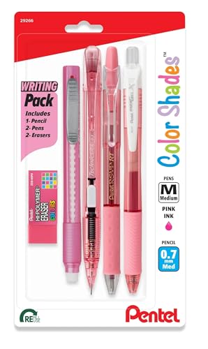 Pentel Color Shades Pack de Escritura - Rosa Pastel miniatura 1