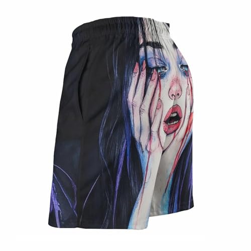 Novelty Swim Trunks with Pockets, Quick Dry Board Shorts for Men, Breathable Bathing Suits for Swimming4