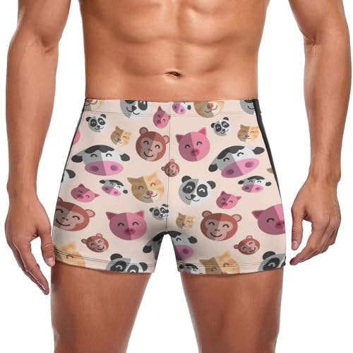 Boxer de bain homme cohon singe anti-irritation natation