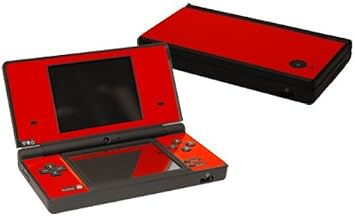 Rockin Red - Vinyl Decal Mod Skin Kit by System Skins - Compatible with Nintendo DSi Color DSi