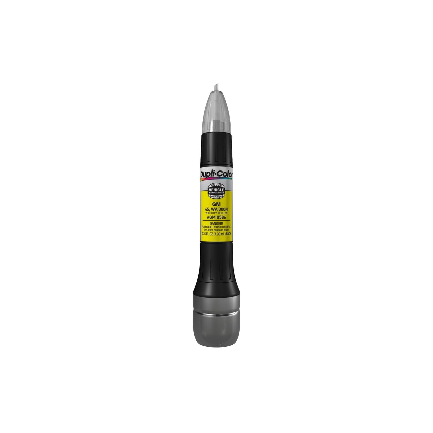 Dupli-Color AGM0586 Velocity Yellow General Motors Exact-Match Scratch Fix All-in-1 Touch-Up Paint - 0.5 oz