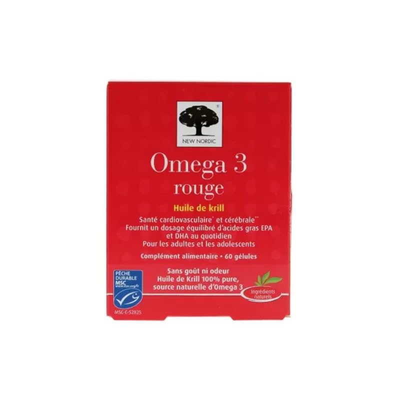 New Nordic Omega 3 Rouge 60 Gélules