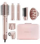 7MAGIC 7 in 1 Hair Styler & Hair Dryer Brush, 110,000 RPM High-Speed Blow Dryer with Negative Ion...