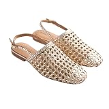 GIOSEPPO Watkins, Zapatos Planos Mary Jane Mujer, Platino, 41 EU