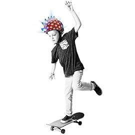 Raskullz AF1 Mohawk Multi-Sport Child 5+ Helmet with LED Lights Large