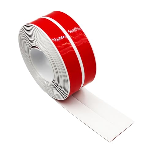 Plinthe souple PVC pour murs irréguliers revêtement de sol blanc pliable 30x30 mm 6m