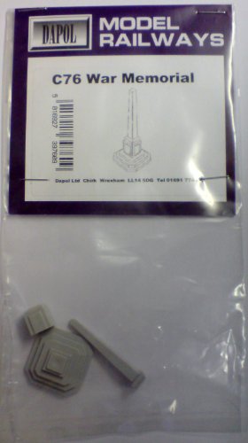 Kit commémoratif de guerre C76 en plastique pour modélisme ferroviaire Cover