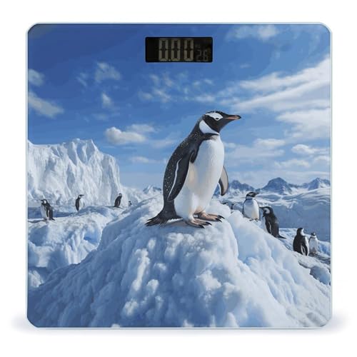 Báscula Digital Snow Mountain Penguin para Baño miniatura 1