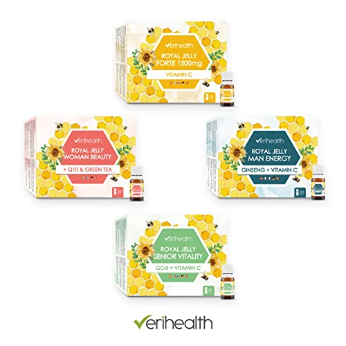 Miniatura 5 de Jalea Real Liofilizada Woman con Vitamina E, Q10 y Té Verde | Ayuda al Equilibrio Hormonal | Aporta Fuerza y Energía | Contiene 20 Viales | Tomar 1 Vial al Día Preferiblemente en Ayunas