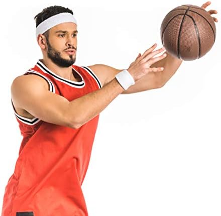 Unique Sports Team Headbands (Pack of 6), Red