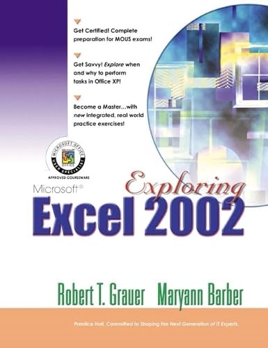 Exploring Microsoft Excel 2002 Comprehensive & VB Supplements Package