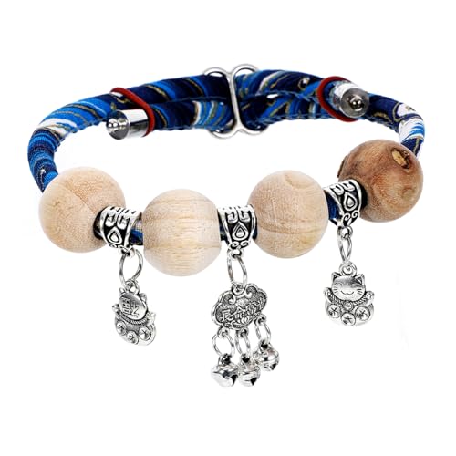 HOMOBABE ペット 首輪 かわいい 子猫 猫 首輪 ベル 子猫 首輪 ブレイクアウェ