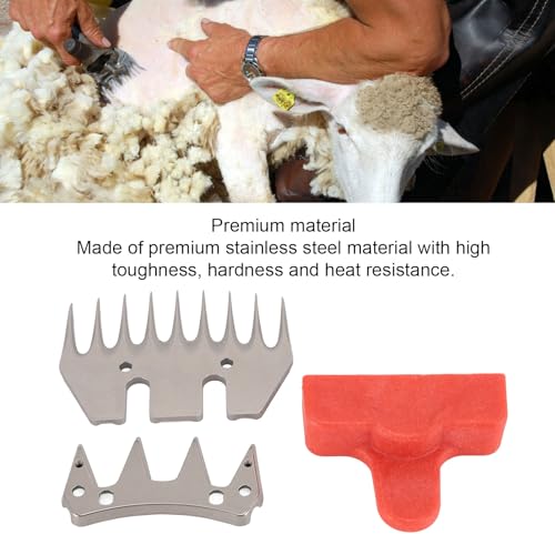 Lâmina de Corte de Ovelha, Lâmina de Corte de Ovelha de 9 Dentes Retos e 4 Dentes, Lâmina de Corte d