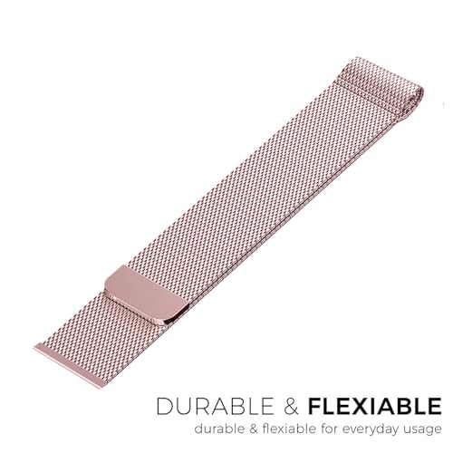 Image of GRIPP Stainless Steel Watch Strap with Strong Magnetic Clasp for 44mm /45mm /46mm /49mm, Watch Series 11 /10 /9 /8 /7 /6 /5 /4, SE 3 /2 /1, Ultra 3 /2 /1, Lightweight, Adjustable (Watch Not Included)