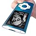 WOWSYS MP3/MP4 Portable Player,1.8 Inch LCD Screen and Card Slot,Max Support 64GB TF Card,Darkblue