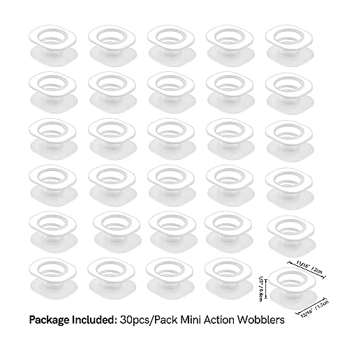 CYFUN DESIGN 30 Pieces Action Wobbles Set Self-Adhesive Mini Wobble Springs to Add Movement to Your Interactive Cards Bundle Wobblers Movers DIY Scrapbooking,Add Some Action to Project