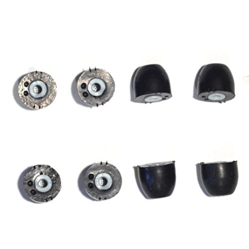 8 Pack - Small Shure Eabkf1-10S (Pa910S) Replacement Black Foam Ear Tips Sleeves Fit Shure Se215 Se315 Se425 Se535 Se846 Se112 Se115 Se210 Se530 E3C E4C E5C And Westone In-Ear Headphones Earphones #TOP1