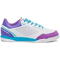 Chuteira Umbro X-Comfort Futsal Branca e Roxa