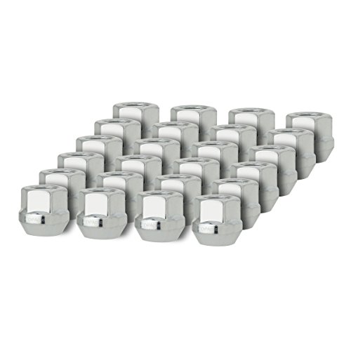 Dpaccessories 24 Silver 14X1.5 Open End Bulge Acorn Lug Nuts For Aftermarket Wheels D2128-2308/24 #TOP9