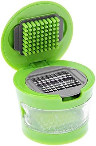 pressa per aglio in acciaio inox per mela