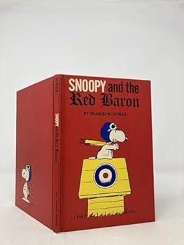 Hardcover 1966 vintage SNOOPY AND THE RED BARON hb dj 1st stated CHARLES M. SCHULTZ [Hardcover] unknown Book